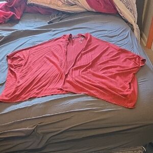 Maurices Rich Red Knit Cardigan